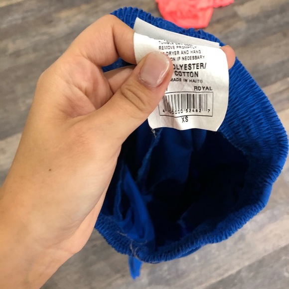 Blue scrub pants - Picture 3 of 3